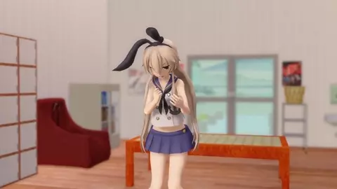 Shimakaze - World Is Mine [MMD R18] Monokage