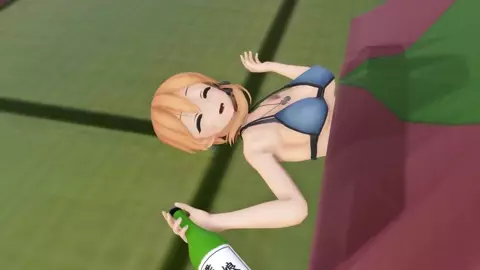 Shimakaze - Levan Polkka [MMD R18] Monokage