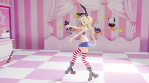 Shimakaze & Fleet Girls - Dyed with Your Color [MMD R18] Monokage