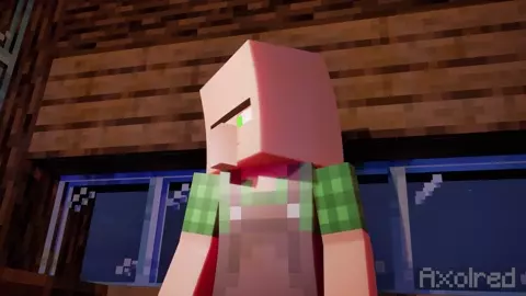 Villager X Sexy Girl in Minecraft