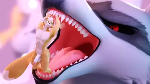 Oral vore by mrzetudo