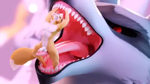 Oral vore by mrzetudo