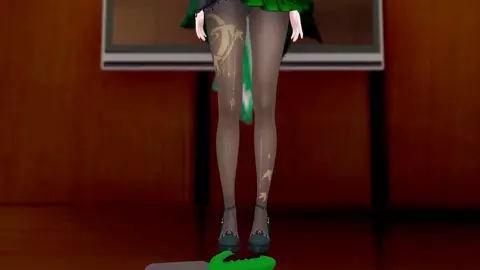 Keqing Undress Dancing and Nude Sex With Kaedehara Kazuha Genshin Impact Hentai MMD