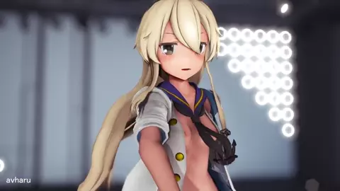 Shimakaze - GETCHA! [MMD R18] Avharu