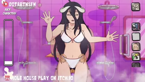 Albedo Fucked In The Shower - Hole House Game