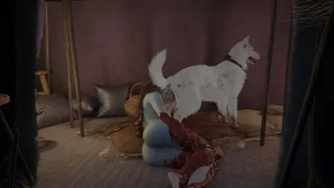 Rest time with scratch(Commission)