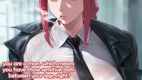 Makima Interrogating you | JOI | (Femdom, Extreme CBT, Ballbusting)