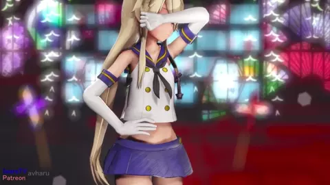 Shimakaze - ANIMA [MMD R18] Avharu
