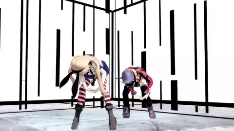 Shimakaze & Prinz - Paranoid Mobile Girls [MMD R18] Yaro