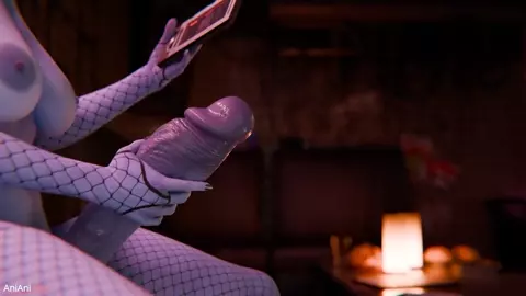 [Anianiboy] Aunt Cass x Widowmaker (Nude)