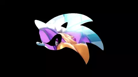 Rouge riding Tails at Metropolis