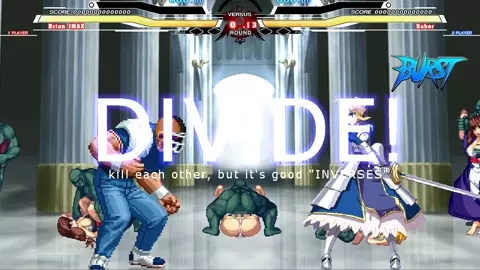 Brian vs Saber (Fate)