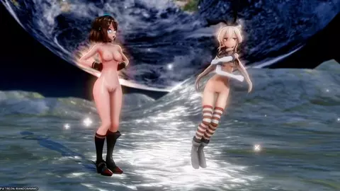 Shimakaze & Maya - Viva Happy [MMD R18] RandomMMD