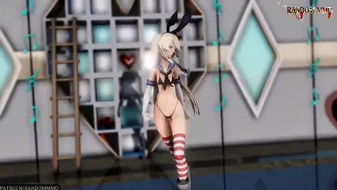 Shimakaze - Delusion Tax [MMD R18] RandomMMD