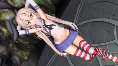 Shimakaze - Cupid [MMD R18] GuraMMD