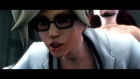 Futa D.Va fucks Mercy