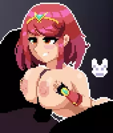 Pyrrha and Mythra's alternative pleasure.