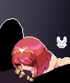 Pyrrha and Mythra's alternative pleasure.