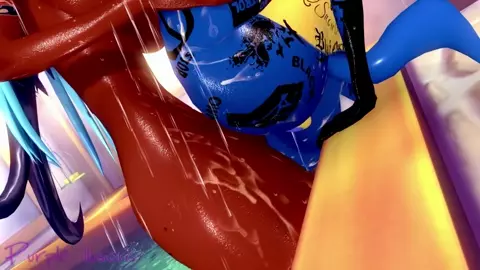 [Blacked] Lucario Fucked by Nessa in Shower