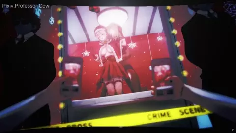 Ichika's Christmas job [Professor Cow]