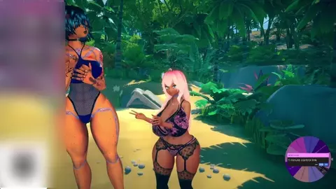 Goth mommy milf dominates pink headed bimbo | Stream vod trailer