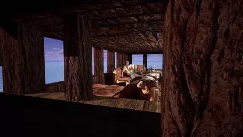 Pirate Booty on the Thigh Tease