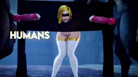 Humans VS Draenei | Warcraft Fuck Battle