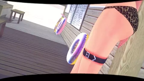 Special treatment on the beach [Professor Cow]