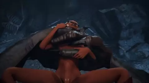 Ahsoka gets fucked by a monster