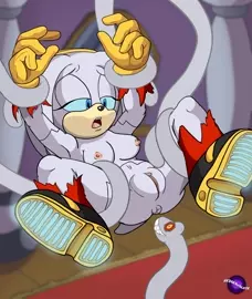 Zeta Caught by Tentacles