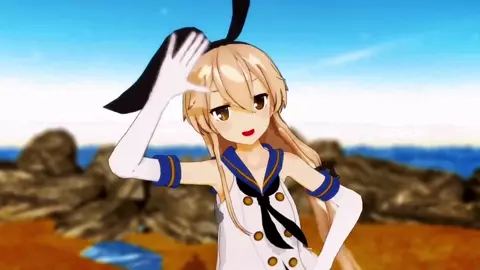 Shimakaze - Future View Innocence [MMD R18] DM144