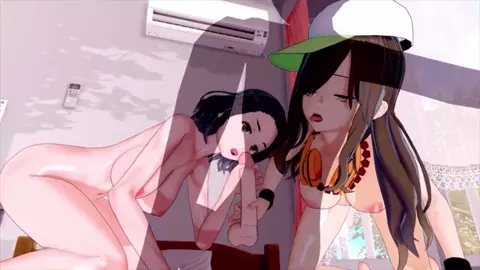 Bakemonogatari - Izuko Gaen and Tooe Gaen