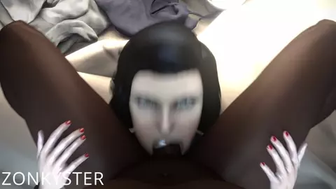 Elizabeth proving why she's the Bioshock Throat G.O.A.T. (black+alt) [Zonkyster]