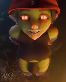 A friendly shortstack