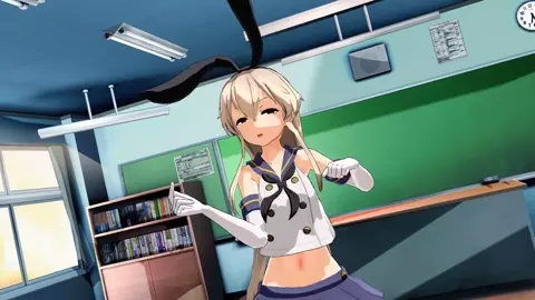 Shimakaze - MMook JJi BBa [MMD R15] Moeyasui Koneko