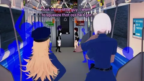 NTR POLICE CAUGHT FEMBOY AND GOTH