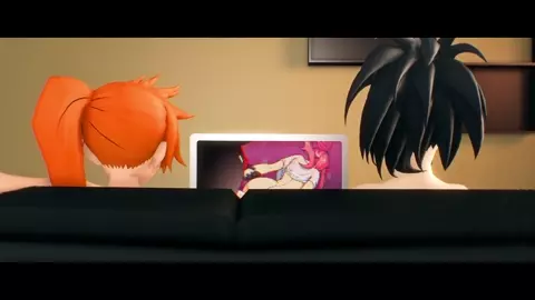 Masturbation time! (Overwatch x My Hero Academia commission)