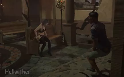 Yunjin behind the scene