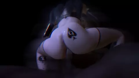 Big black cock and slutty bitch