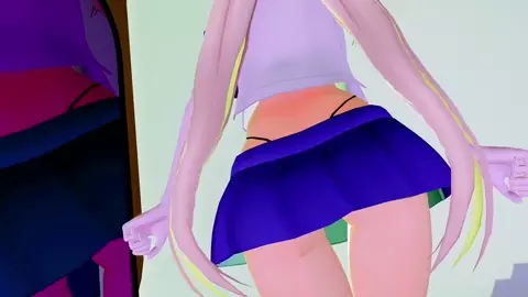Shimakaze - Pjanoo Striptease [MMD R18] Slugathor