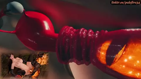 Tifa x Ember - a hot encounter