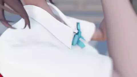 【Blue Archive】Kakudate Karin　Blowjob