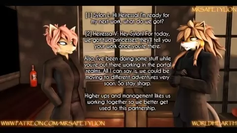 (MrSafetyLion) Maid Marian and Kiara get impregnated in a club