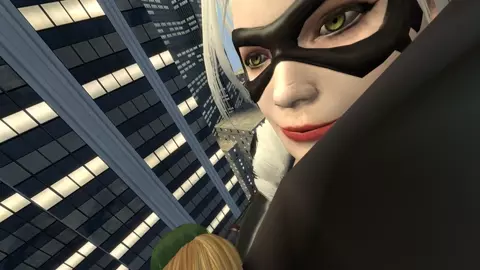 Black cat super snack by thelittleboot