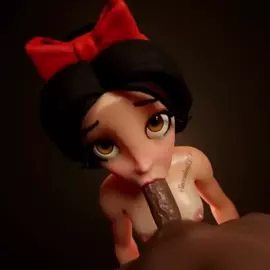 Snowy giving that sloppy