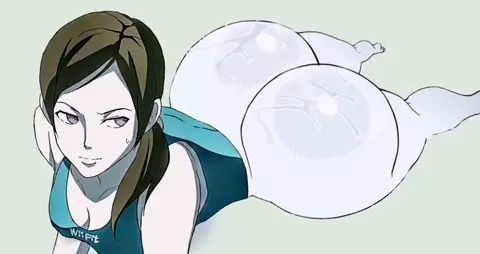 Wii Fit Trainer's Juicy Fat Ass