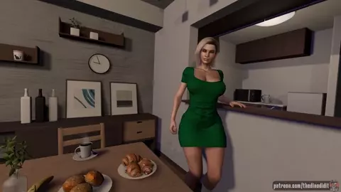 Visiting Sweet Aunt-In-Law Marge (SHORT)