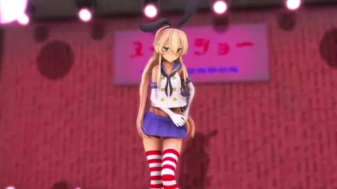 Shimakaze - Bon Bon Chocolat [MMD R18] Ram8