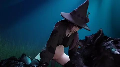 [GoldenSword] Werewolf X Lexa Fortnite Cowgirl