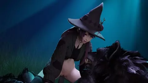 [GoldenSword] Werewolf X Lexa Fortnite Cowgirl